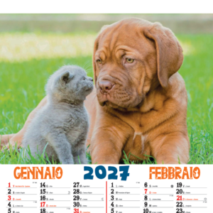 Calendario Illustrato i Nostri Amici 6 FF  