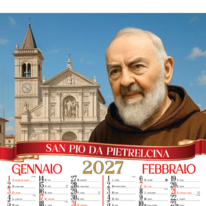 Calendario Illustrato San Pio 6 FF