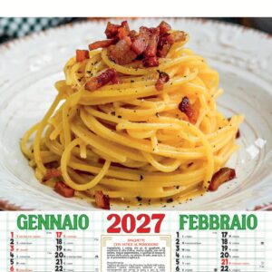 Calendario Illustrato Primi Piatti 6 FF