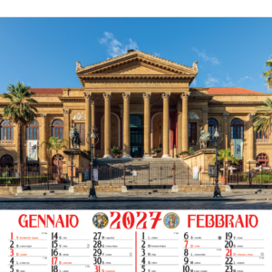Calendario Illustrato Sicilia 6 FF