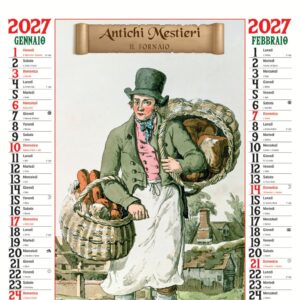 Calendario Illustrato Antichi Mestieri 6 FF