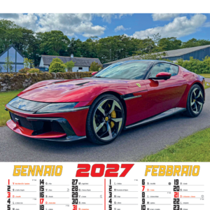 Calendario Illustrato Il Mito Ferrari 6 FF