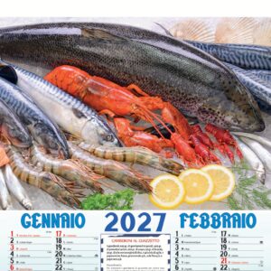 Calendario Illustrato Mare in Tavola 6 FF