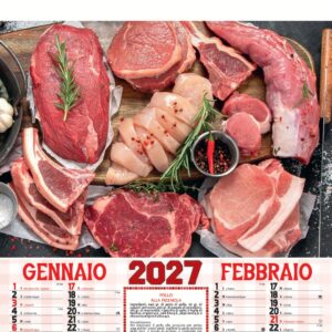 Calendario Illustrato dal Macellaio 6 FF